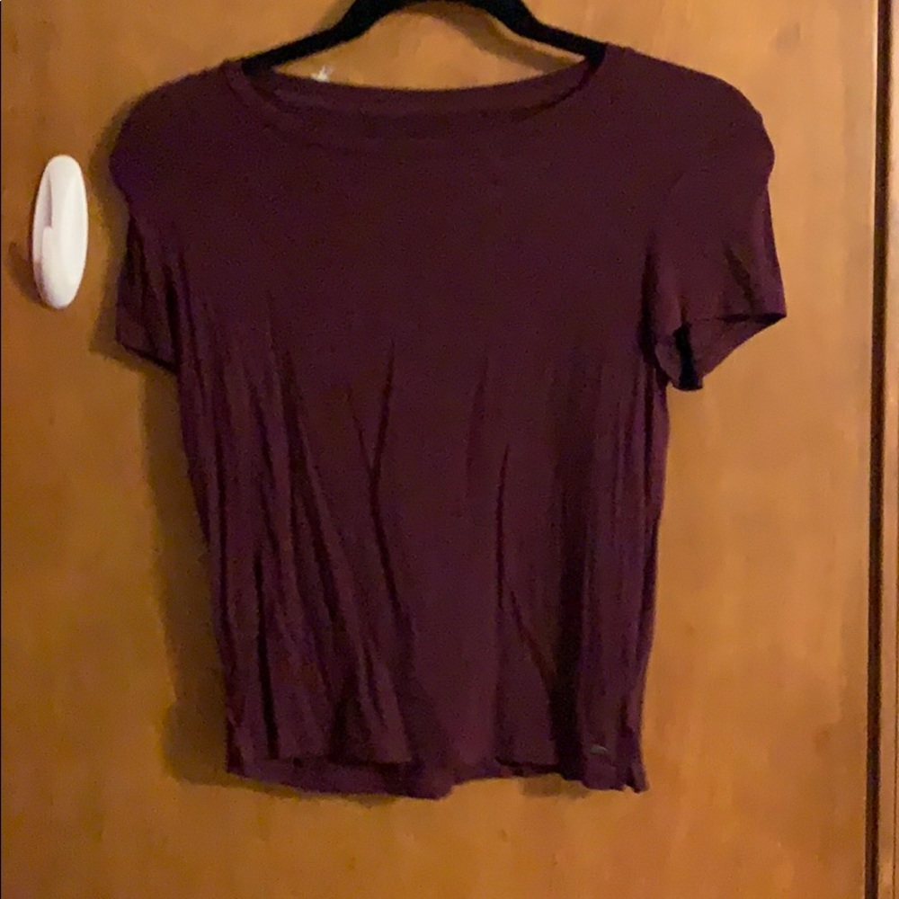 Plain american eagle soft & sexy tee slight crop